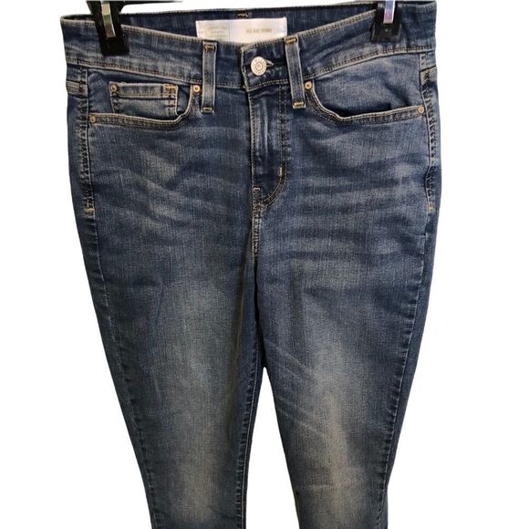 Levis Signature Gold Mid Rise Skinny Jeans 4L - Picture 1 of 10